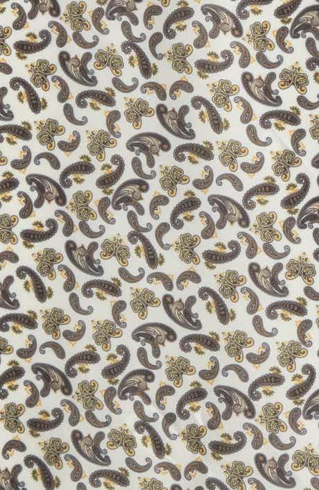Paisley Satin Square Scarf