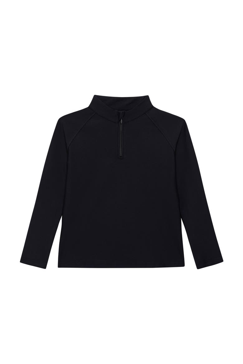 Boys Half Zip, Main, color, Black