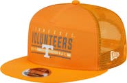 New Era Men's New Era Tennessee Orange Tennessee Volunteers Split Panel 9FIFTY Snapback Trucker Hat