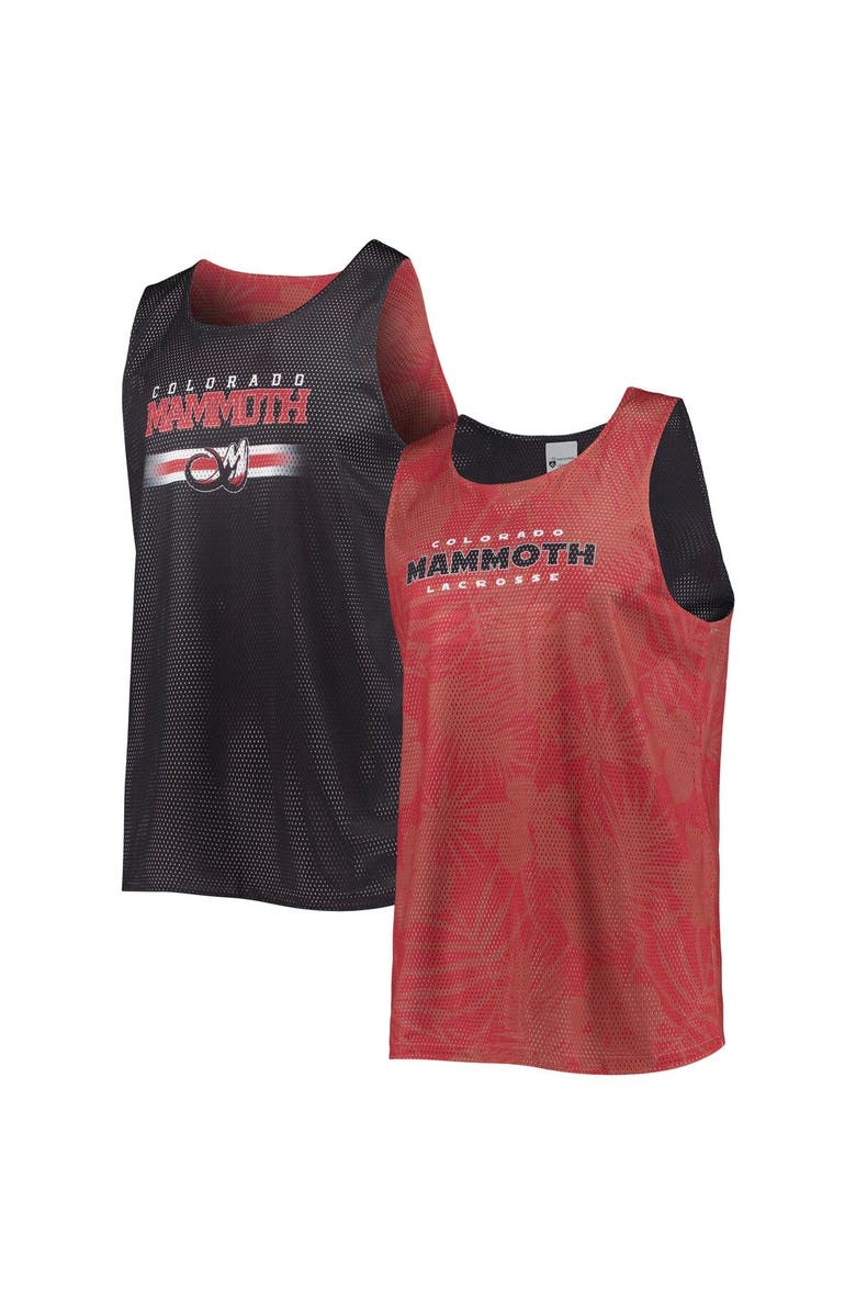 FOCO Men's FOCO Red/Black Colorado Mammoth Reversible Mesh Tank Top, Main, color, Red