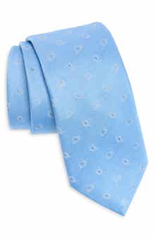 Paisley on Silk Twill Ground Tie