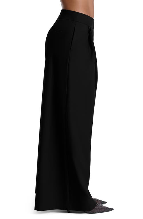 Naked Wardrobe Suiting Oversize Wide Leg Pants In Black