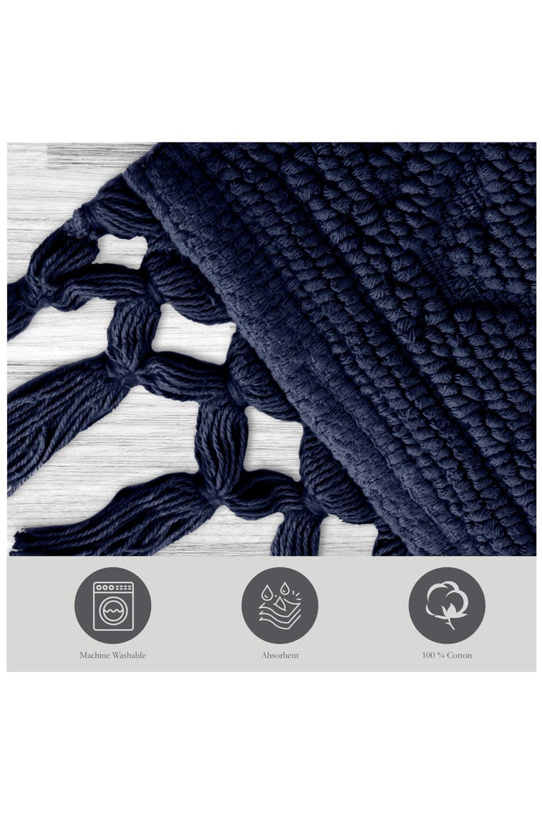 Ricardo 2-Piece Bath Mat Set, Alternate, color, INDIGO