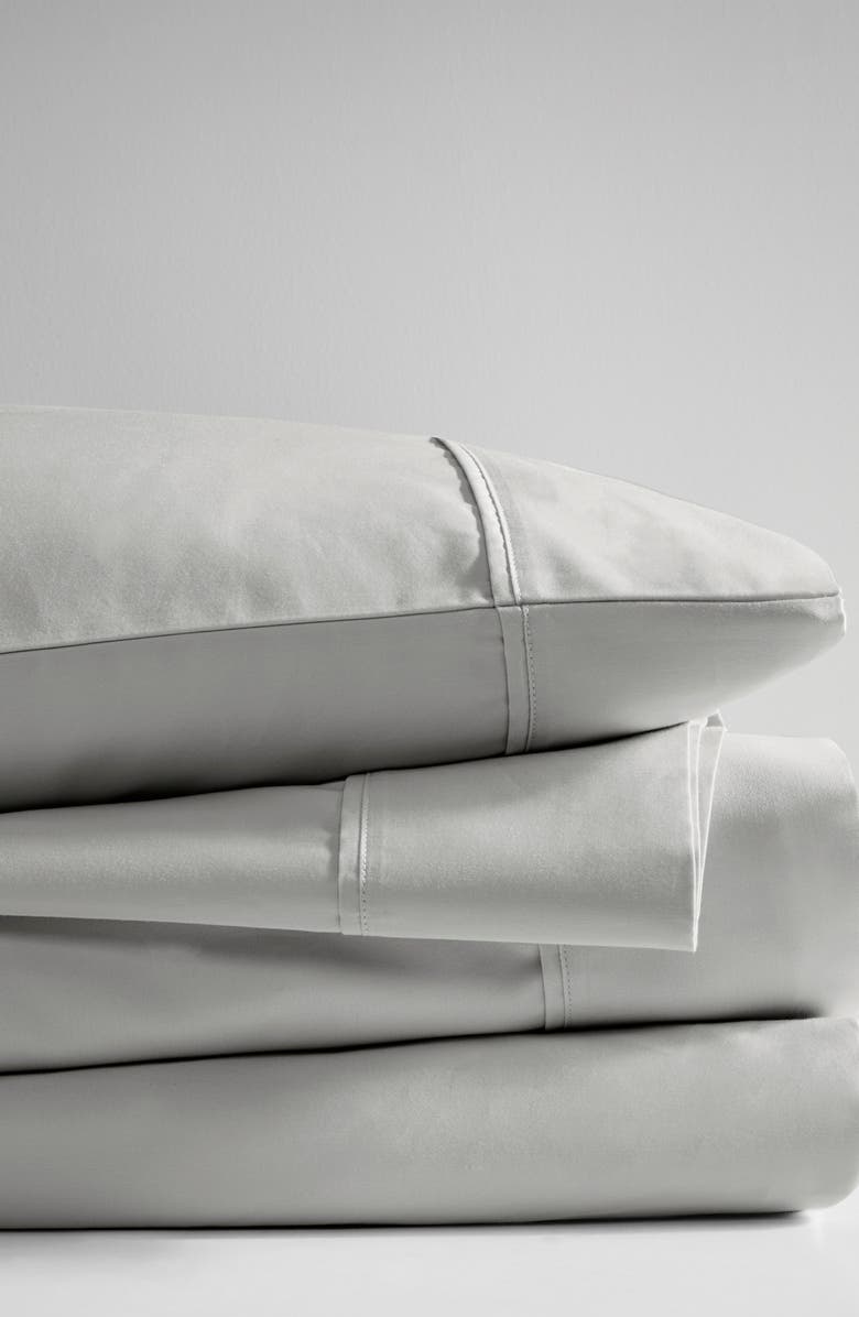 BEAUTYREST 400 Thread Count Wrinkle Resistant Cotton Sateen Sheet Set, Alternate, color,