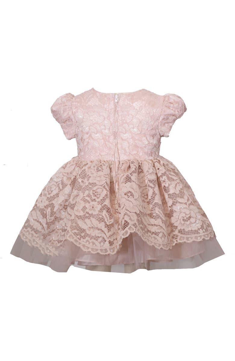 Iris & Ivy Floral Lace Party Dress & Bloomers Set, Alternate, color, 
