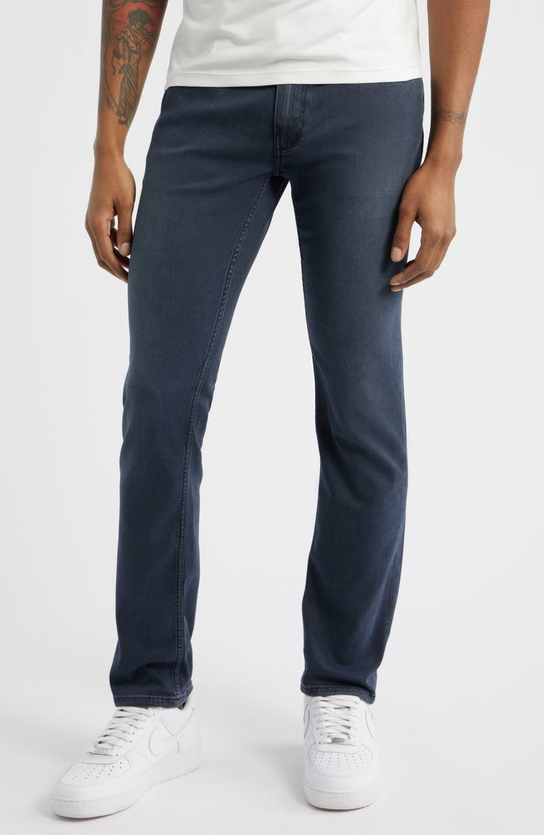 PAIGE Lennox Transcend Slim Stretch Jeans, Main, color, Elshin
