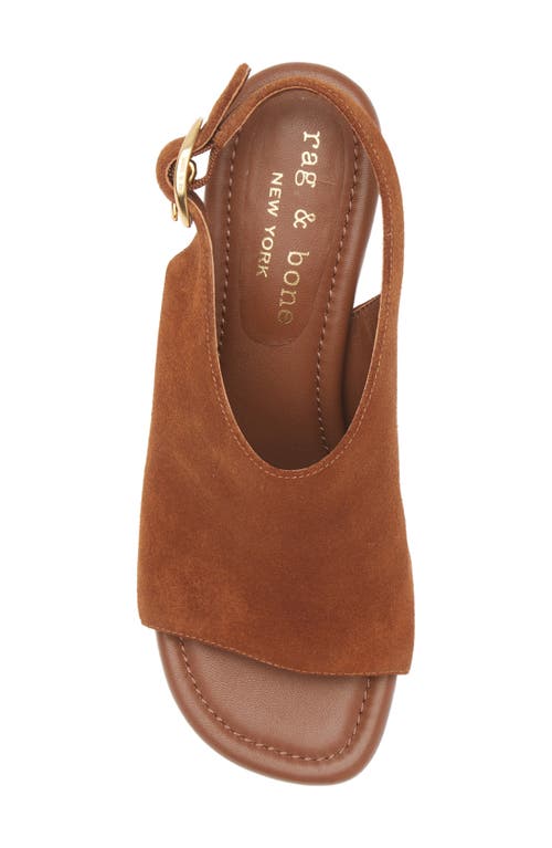 Rag & Bone Gigi Slingback Sandal In Umbersd