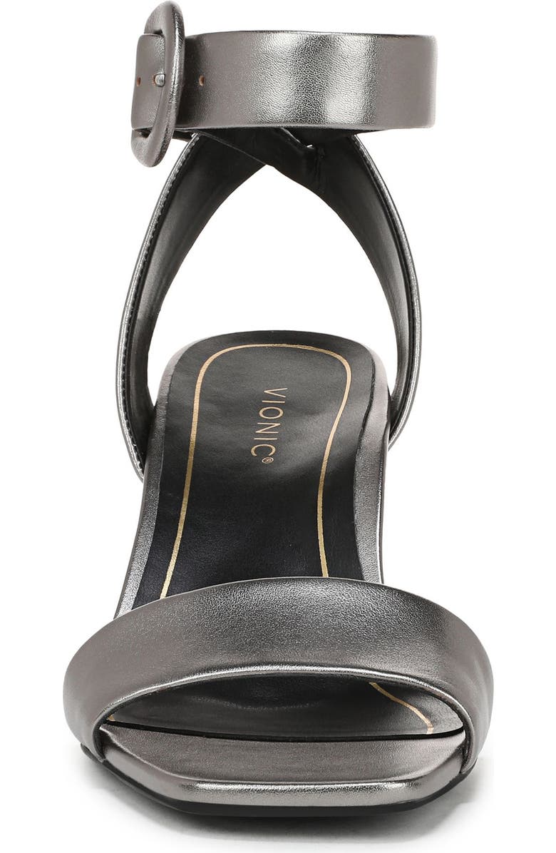 Vionic Zinfandel Sandal, Alternate, color, Pewter