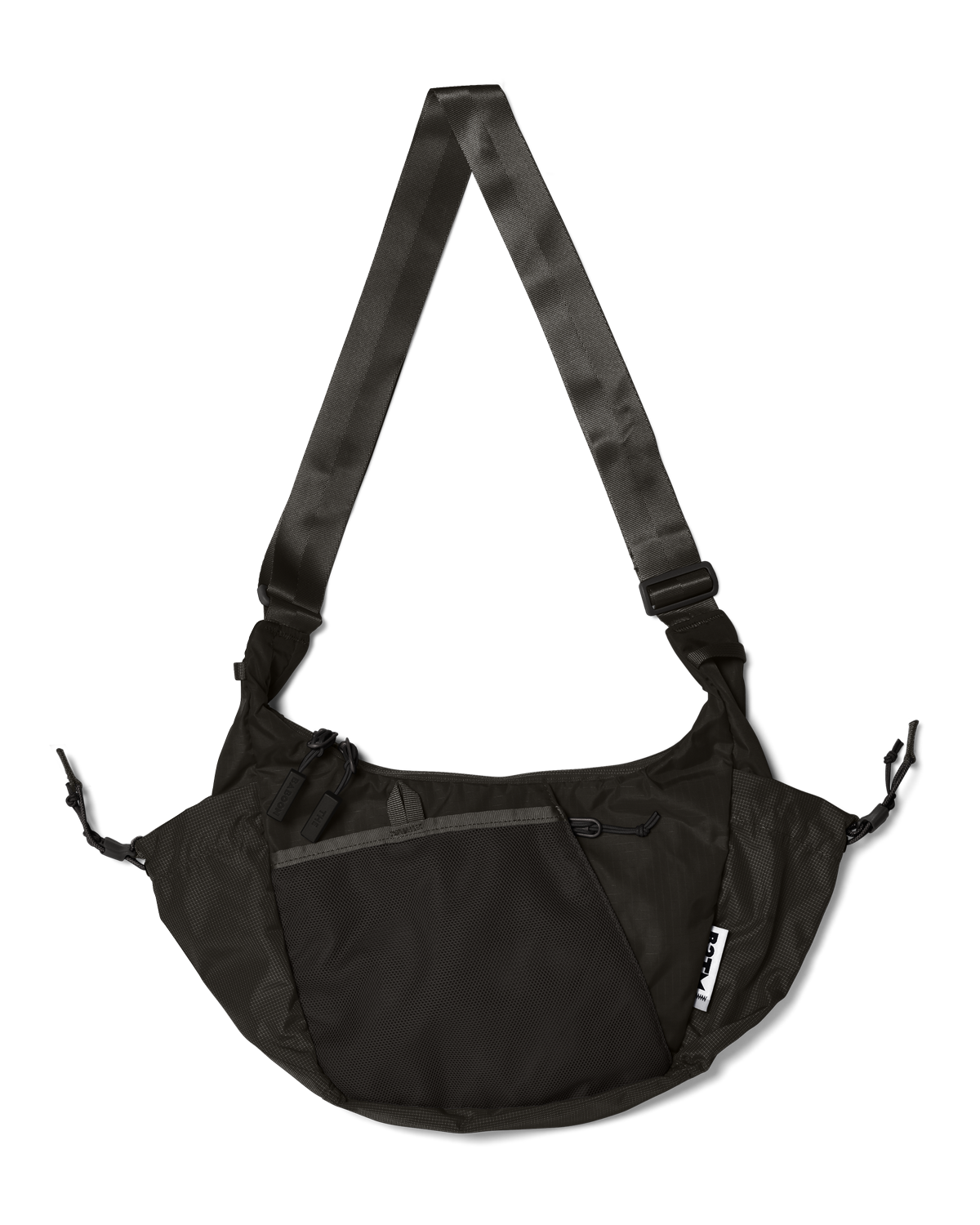 Baboon to the Moon Crescent Crossbody, Main, color, Black