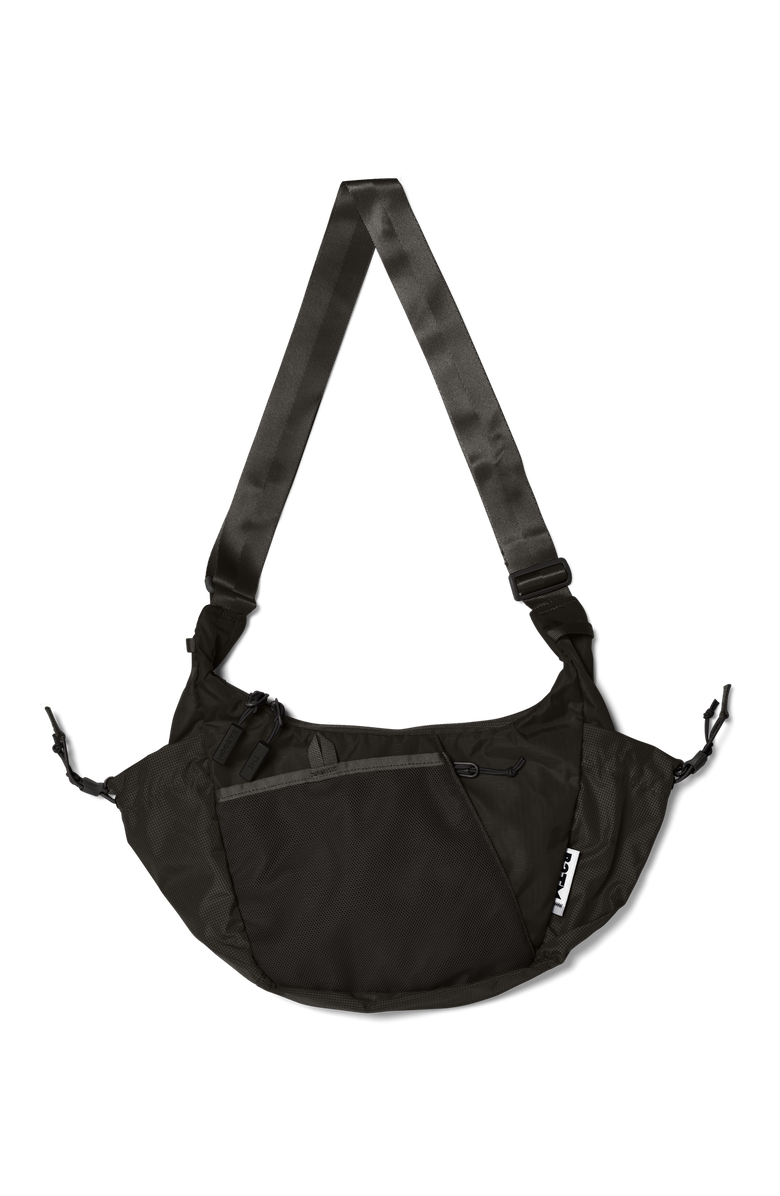 Baboon to the Moon Crescent Crossbody, Main, color, Black