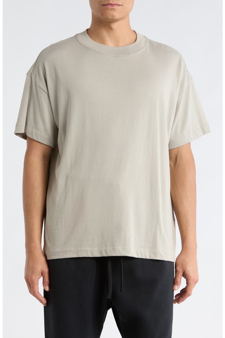 Signature Essentials Cotton Blend T-Shirt, Main, color, SEAL