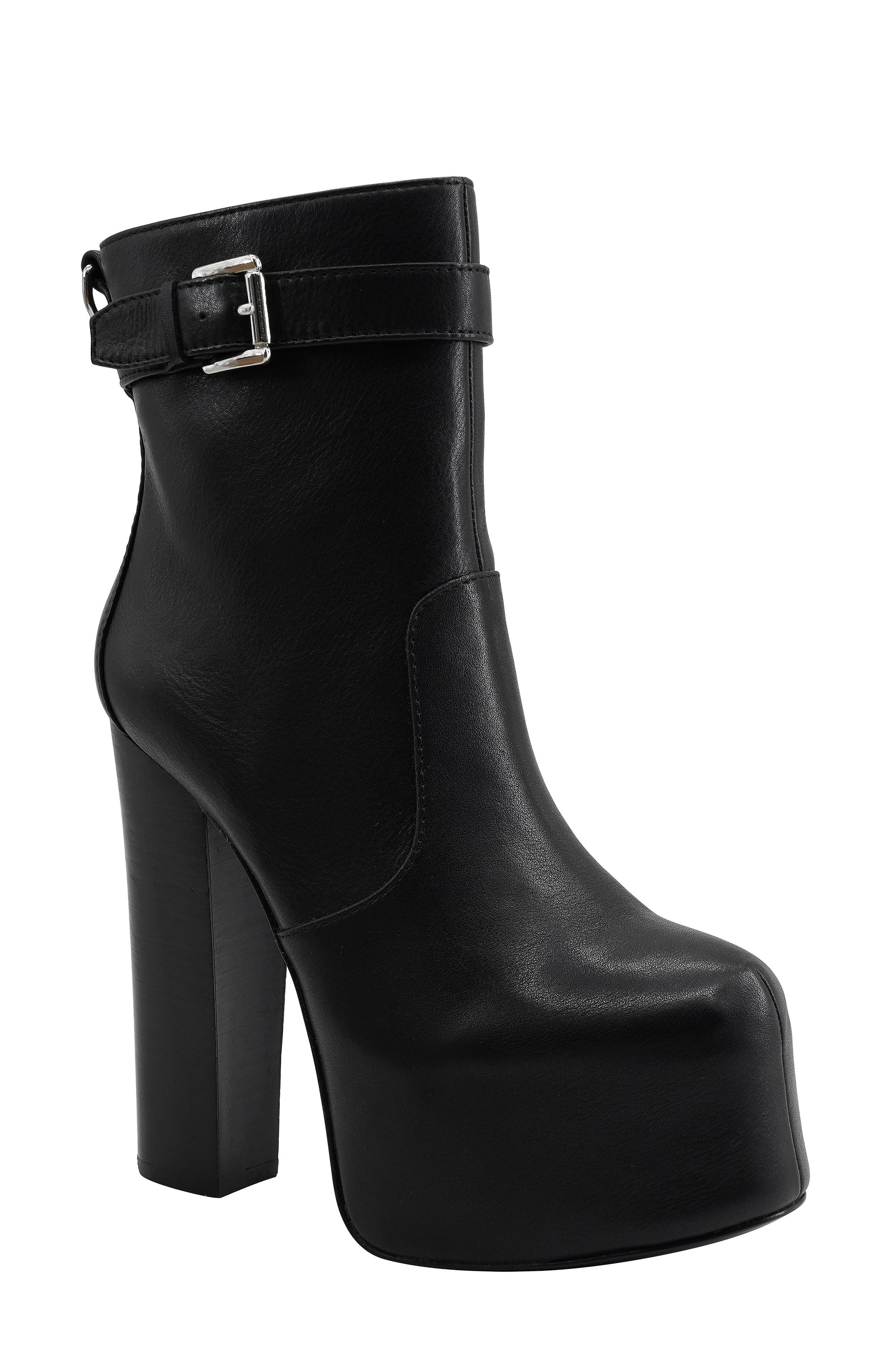 ZIGI Ona Platform Bootie, Main, color, Black