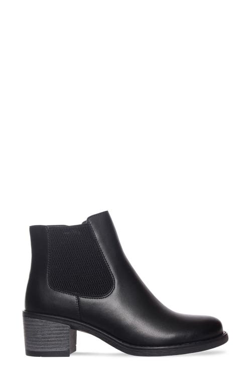 Aquadiva Leather Chelsea Boot In Black Leather