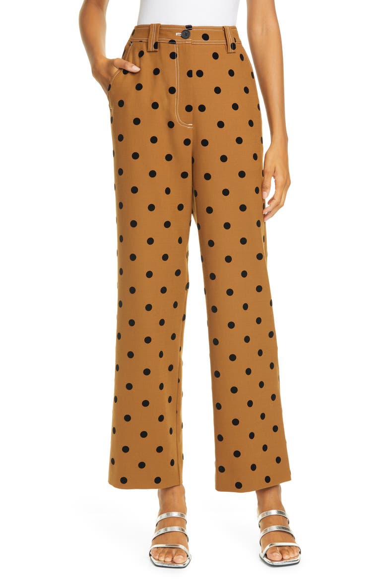 John Polka Dot Pants, Main, color, 1113 DOTS