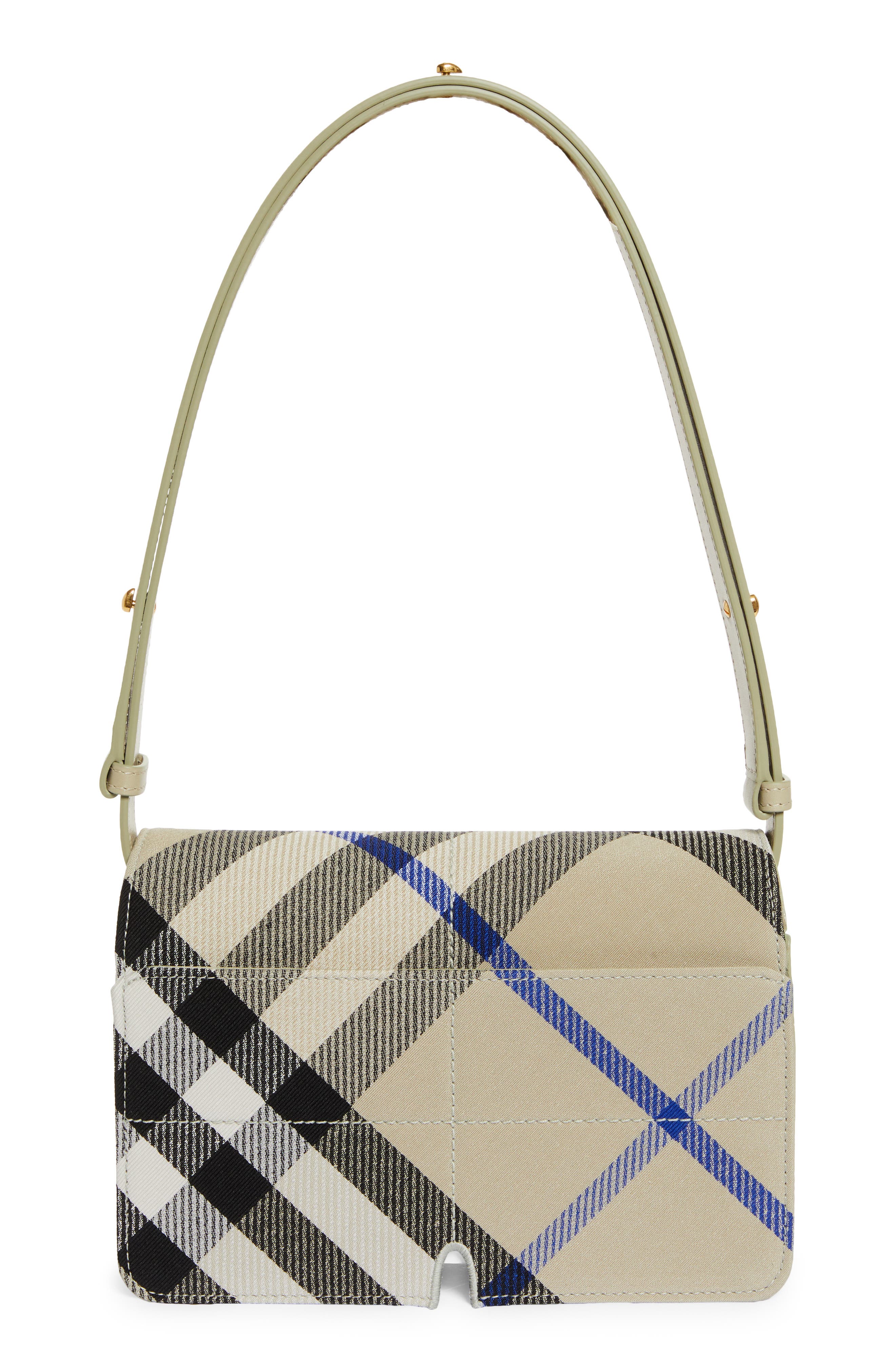 Burberry Snip Check Jacquard Crossbody Bag, Alternate, color, 