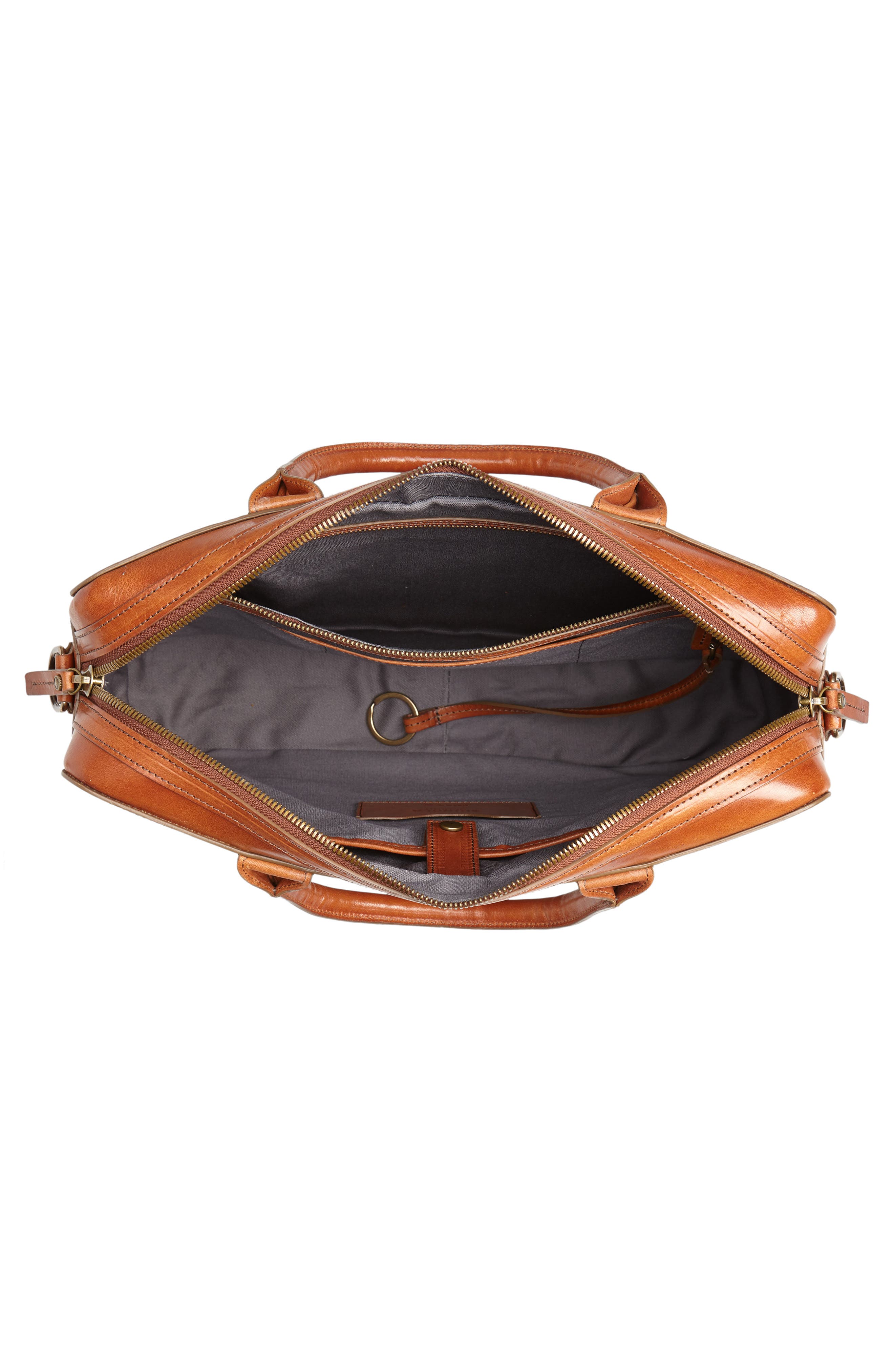 Shinola Harness Bedrock Leather Briefcase, Alternate, color, 