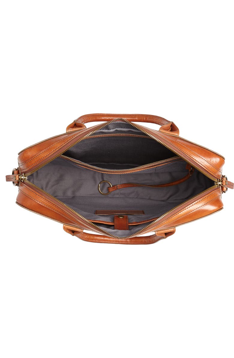Shinola Harness Bedrock Leather Briefcase, Alternate, color,