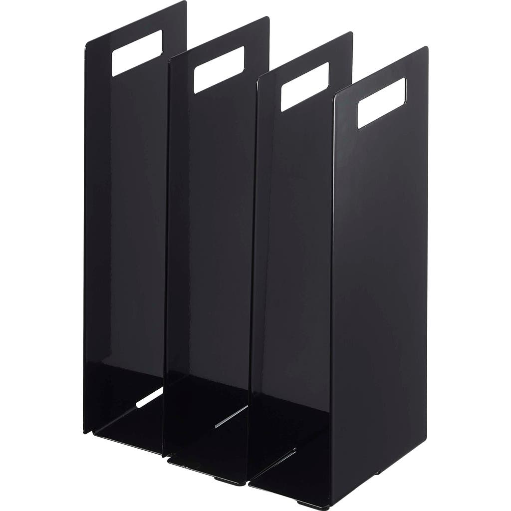 Yamazaki Towel Storage Organizer In Black