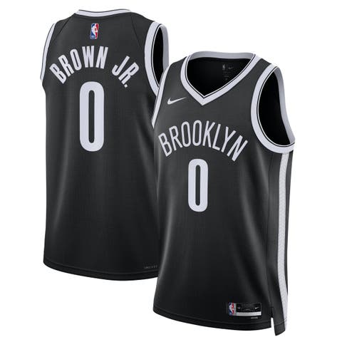 Unisex Nike Mikel Brown Jr. Black Brooklyn Nets Swingman Jersey - Icon Edition