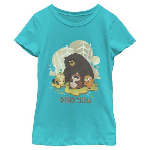 Girl's Hoppers Beaver Pond Crew  Graphic T-Shirt