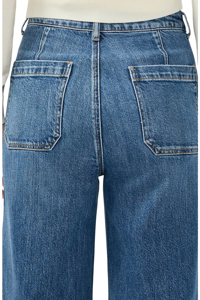 Ankle Wide Leg Jeans, Alternate, color, INDIGO