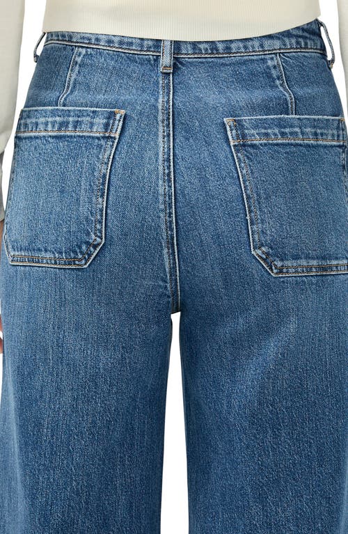 Shop Silver Jeans Co. Ankle Wide Leg Jeans In Indigo