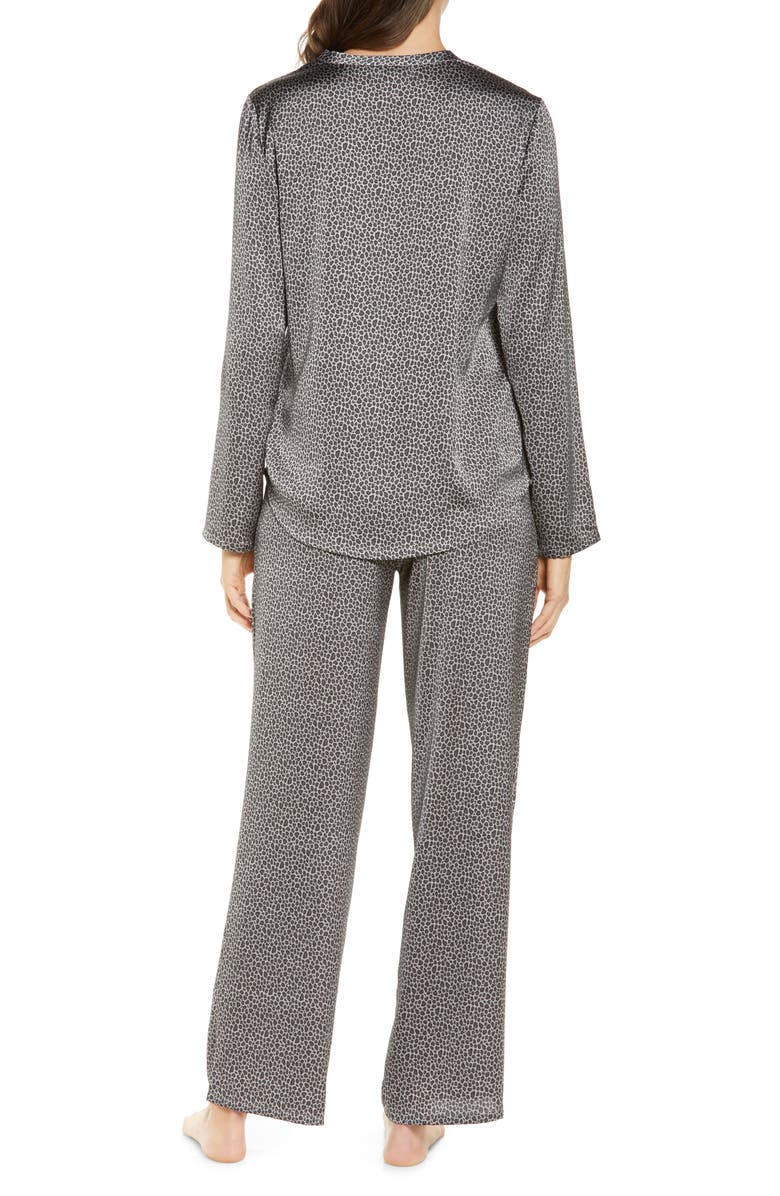 Barefoot Dreams<sup>®</sup> Washed Satin Eyemask & Pajamas, Alternate, color, 