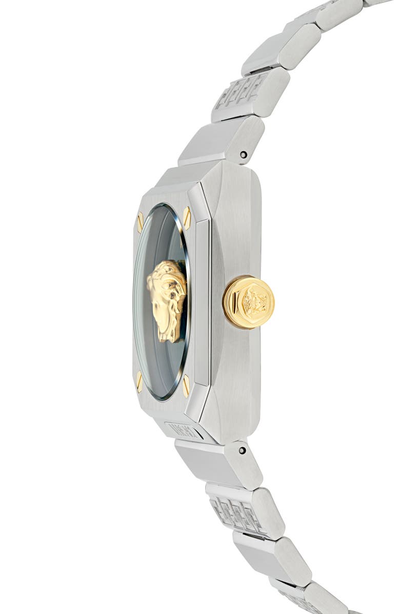 Versace Antares Bracelet Watch, 35mm, Alternate, color, Stainless Steel