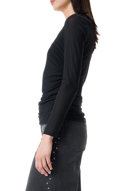 Robert Rodriguez Julissa Ruched Side Top In Black