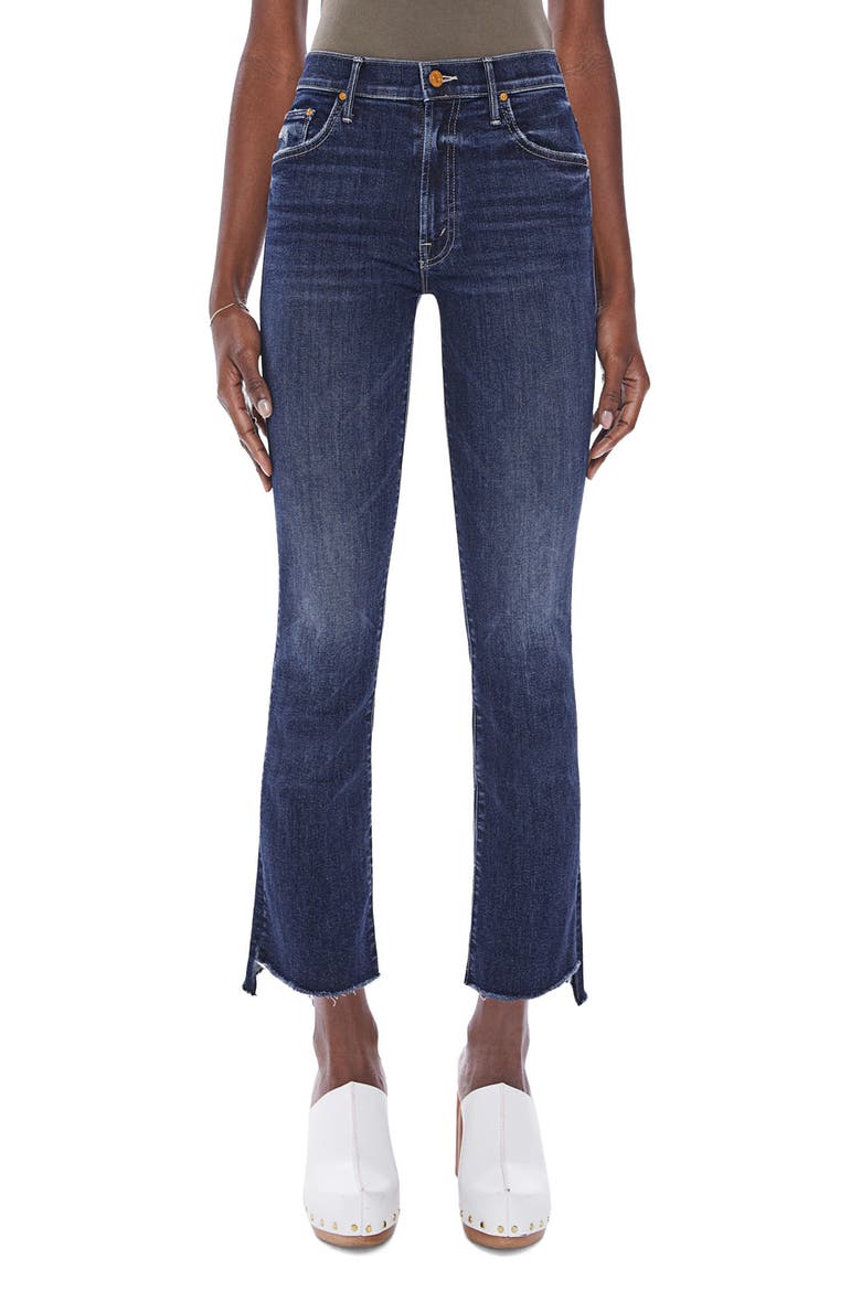The Insider Step Hem Crop Bootcut Jeans, Main, color, TEAMING UP