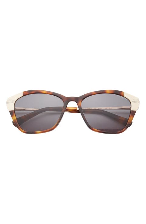 55mm Cat Eye Sunglasses