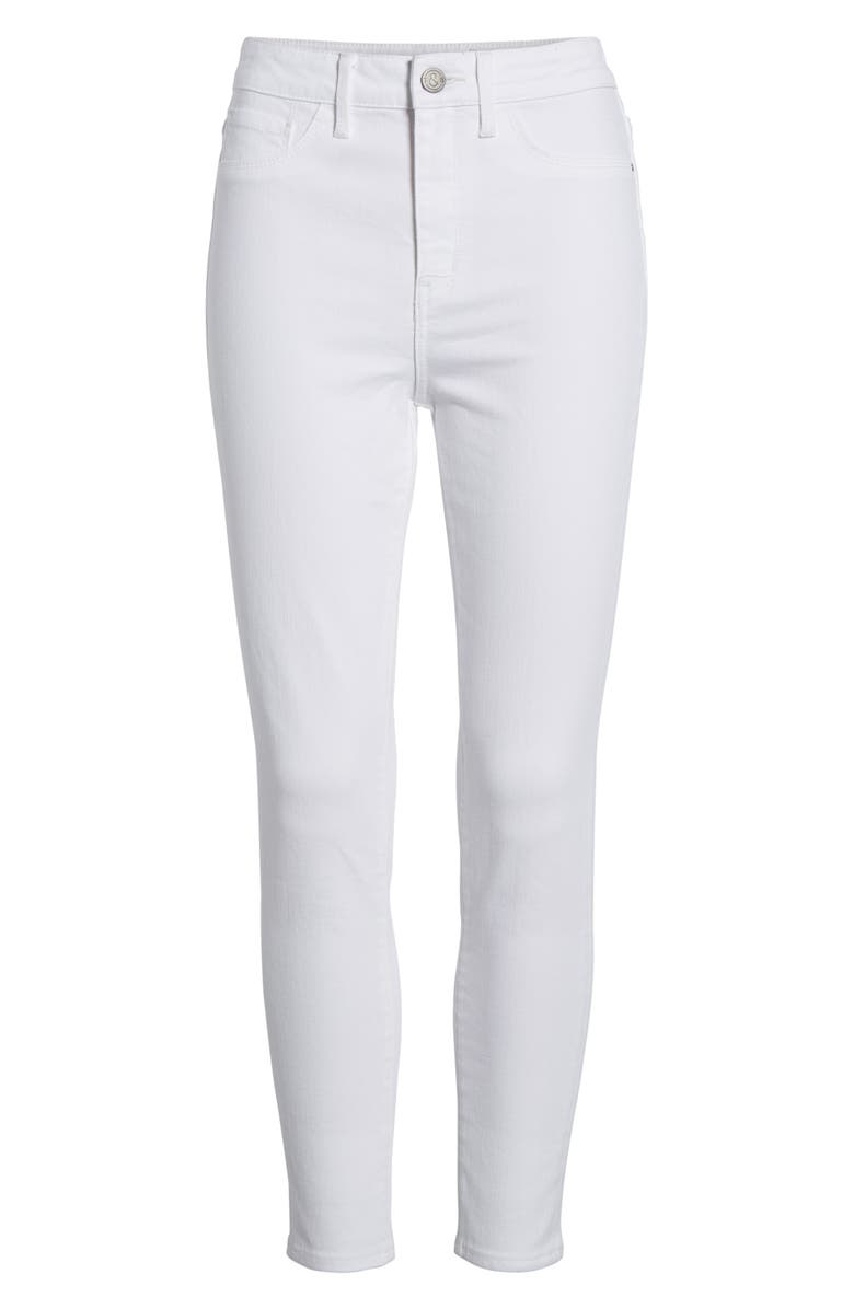 Treasure & Bond Charity High Waist Crop Skinny Jeans, Alternate, color, 