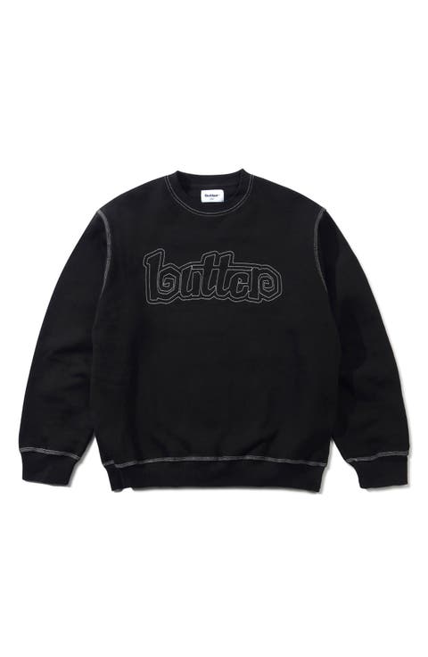 スウェット【BUTTER GOODS】関税込送料無料 リブ編みの袖口 ロゴ bgq423d2090_choco.jpg?fitin=