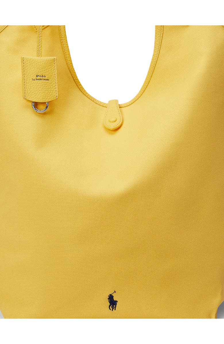 Polo Ralph Lauren Large Polo Play Canvas Tote, Alternate, color, Yellow
