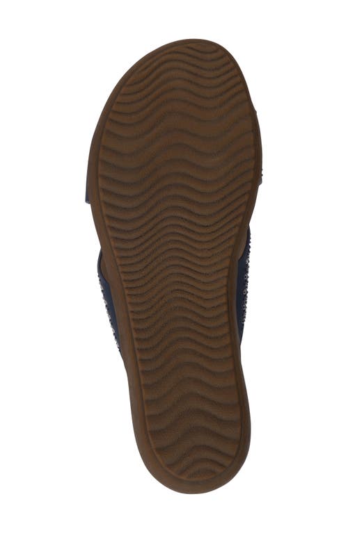 Gc Shoes Sharlene Comfort Slide Sandal In Navy