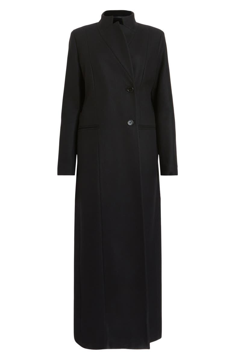 AllSaints Sonnie Wool Blend Coat, Alternate, color, 