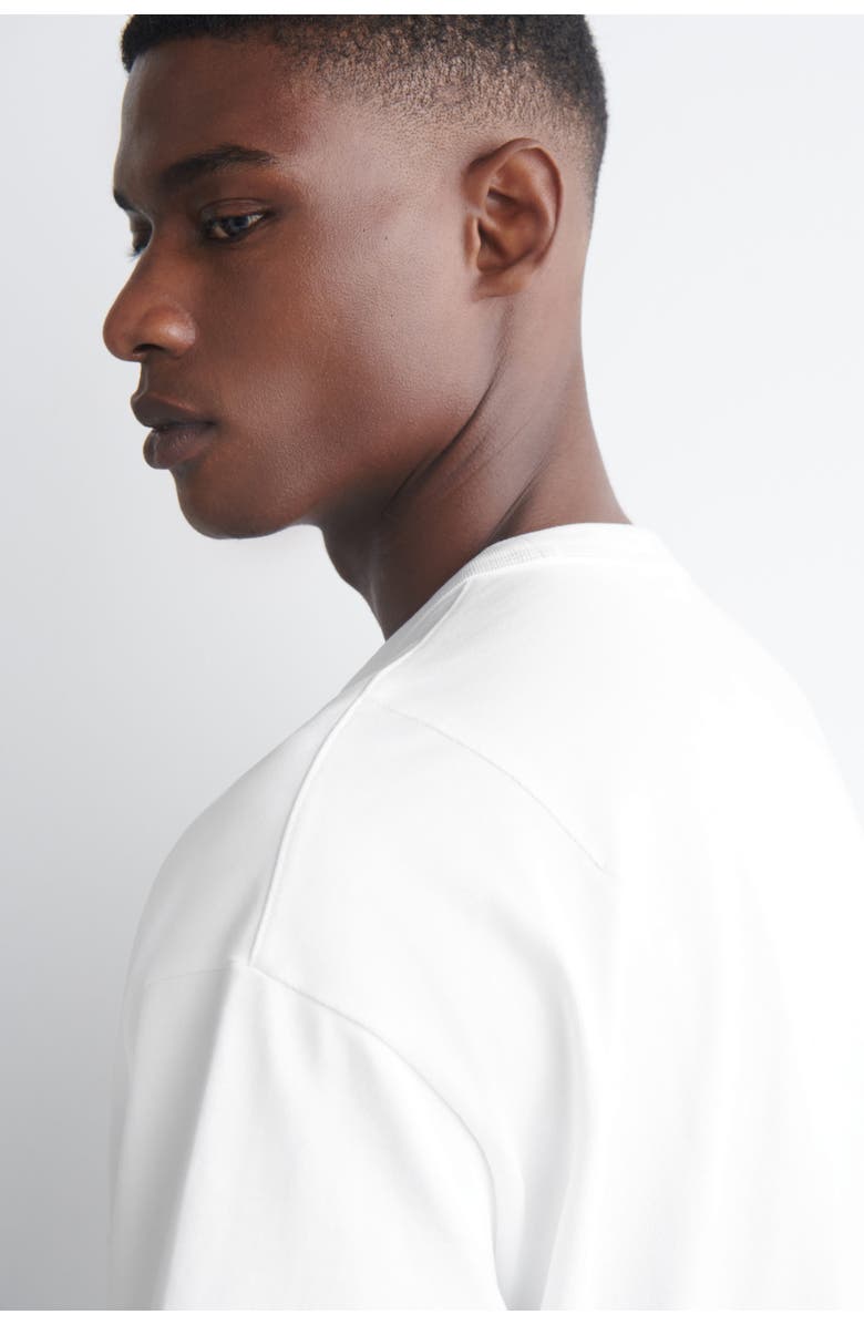 COS Oversized Heavyweight T-Shirt, Alternate, color, White