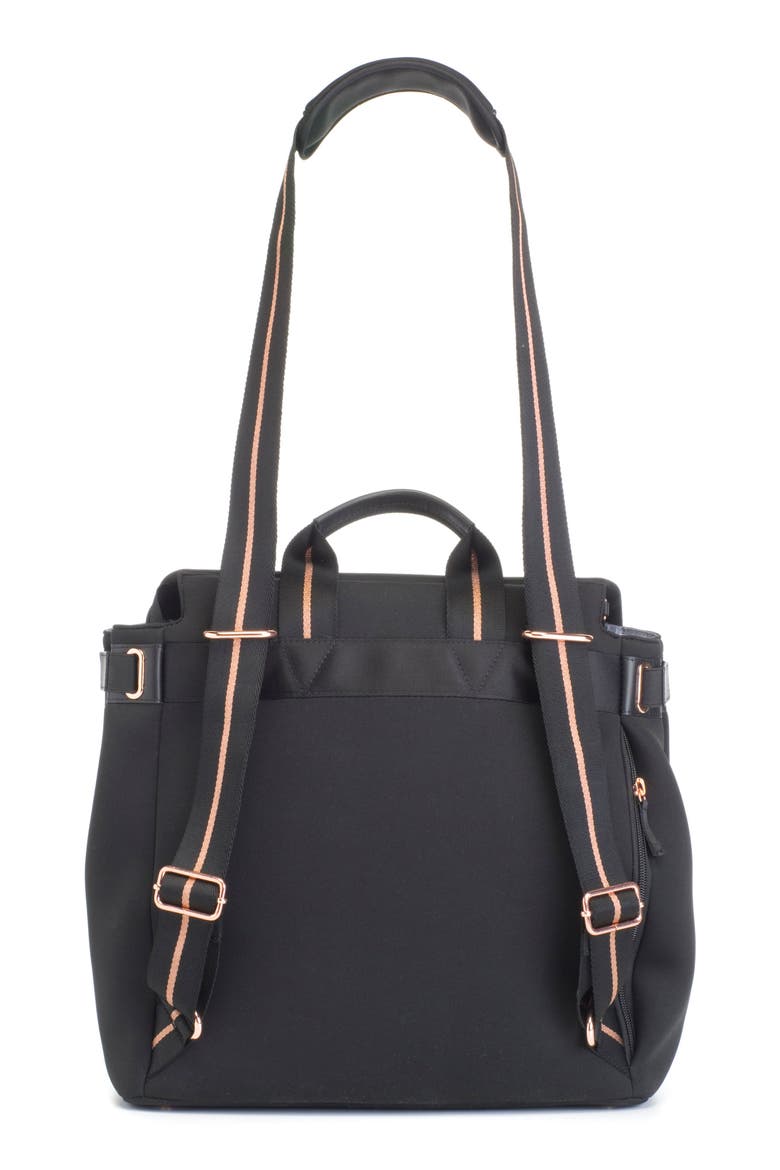 St. James Convertible Diaper Bag, Alternate, color, BLACK
