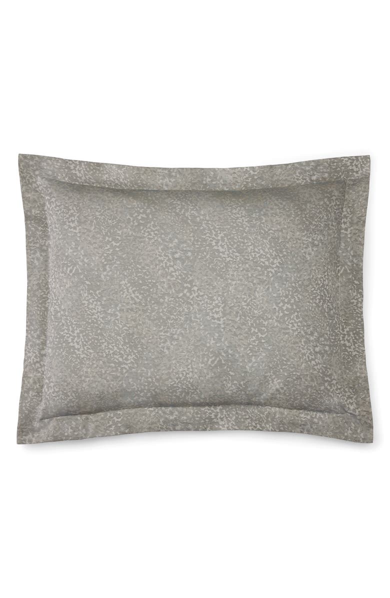 SFERRA Bione Sateen Pillow Sham, Main, color, Slate