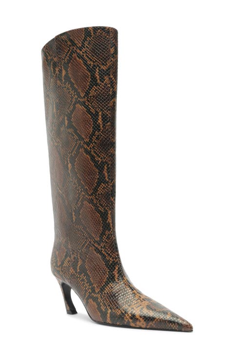Lexi Pointed Toe Knee HIgh Boot (Women)