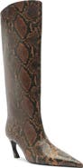 Schutz Lexi Pointed Toe Knee HIgh Boot