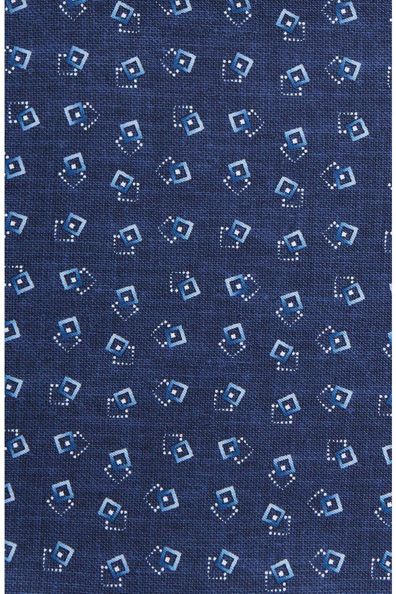 Panel Silk Pocket Square, Alternate, color, LT BLUE