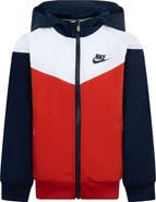 Nike Kids' Windrunner Water Resistant Hooded Jacket