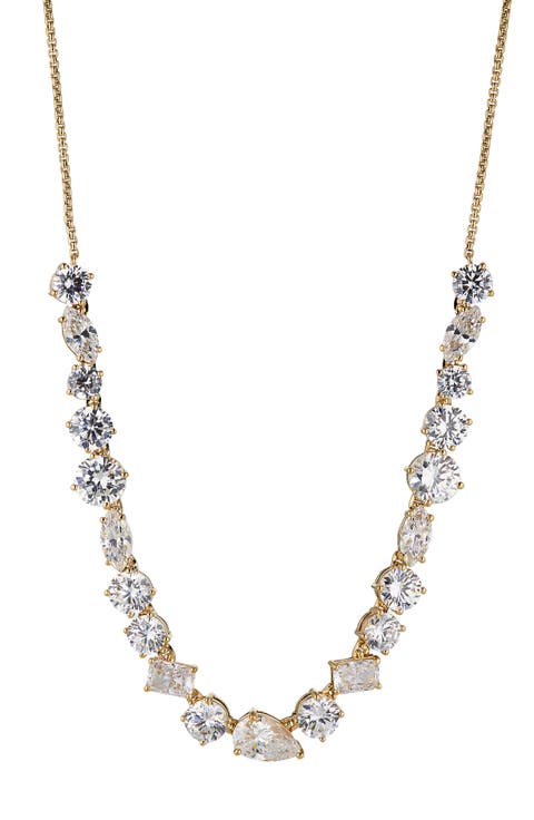 Large Cubic Zirconia Frontal Necklace