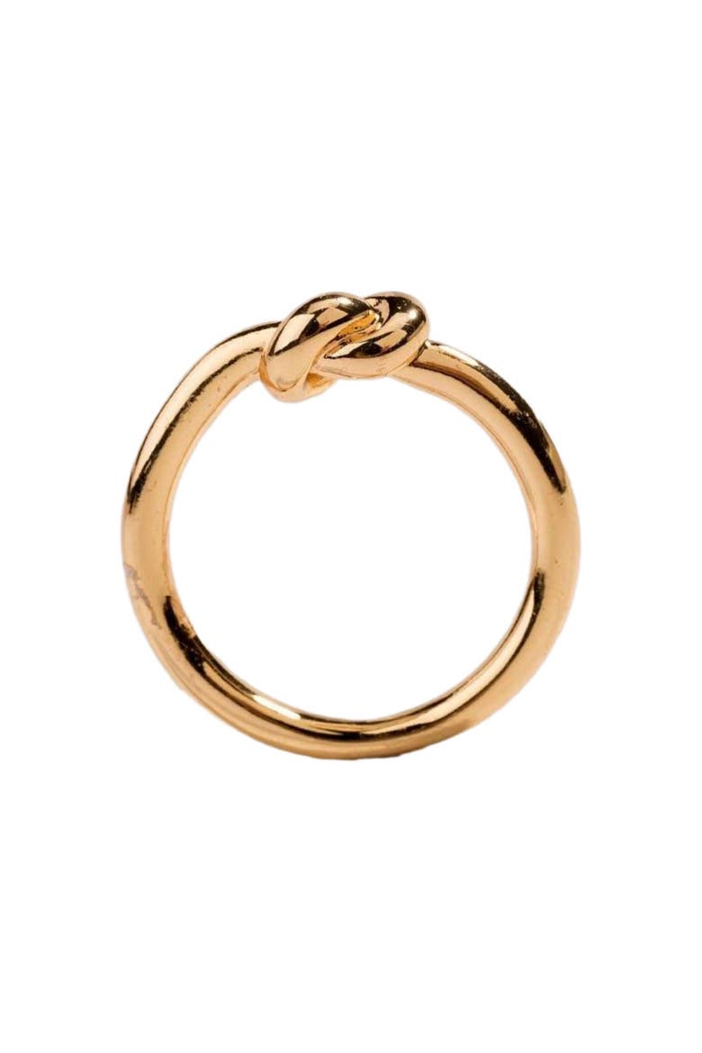 Love Knot Ring Commitment Ring, Alternate, color, Gold