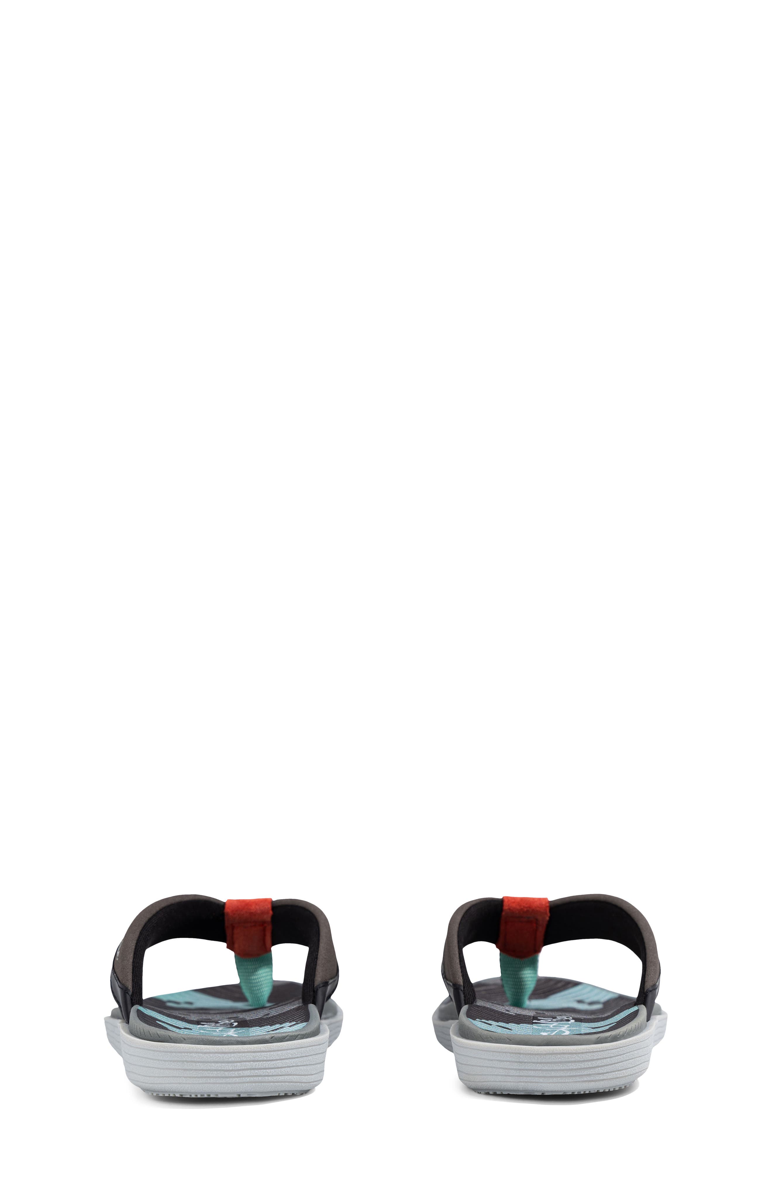 Salt Life Kids' The Dune Flip Flop, Alternate, color, Black