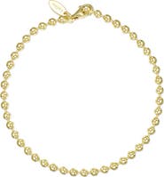 Lafonn Mila Gold Plated Sterling Silver Bead Chain Bracelet
