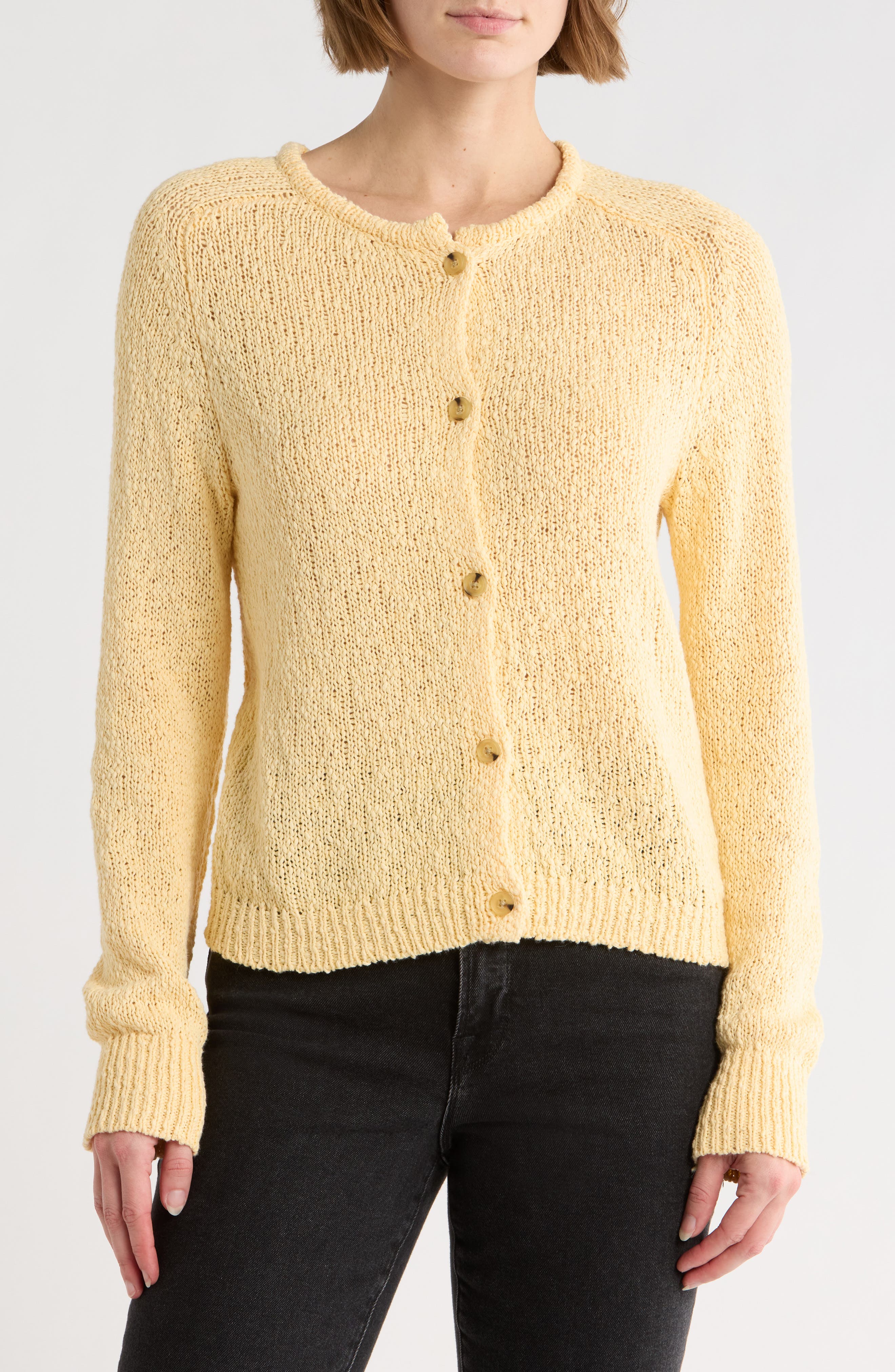 Melrose and Market Cotton Sweater Cardigan