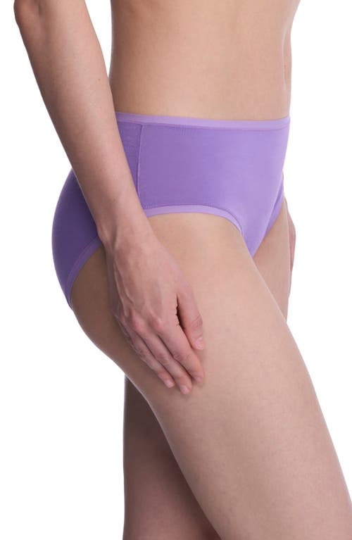 Natori Bliss Bare Cotton High Cut Briefs