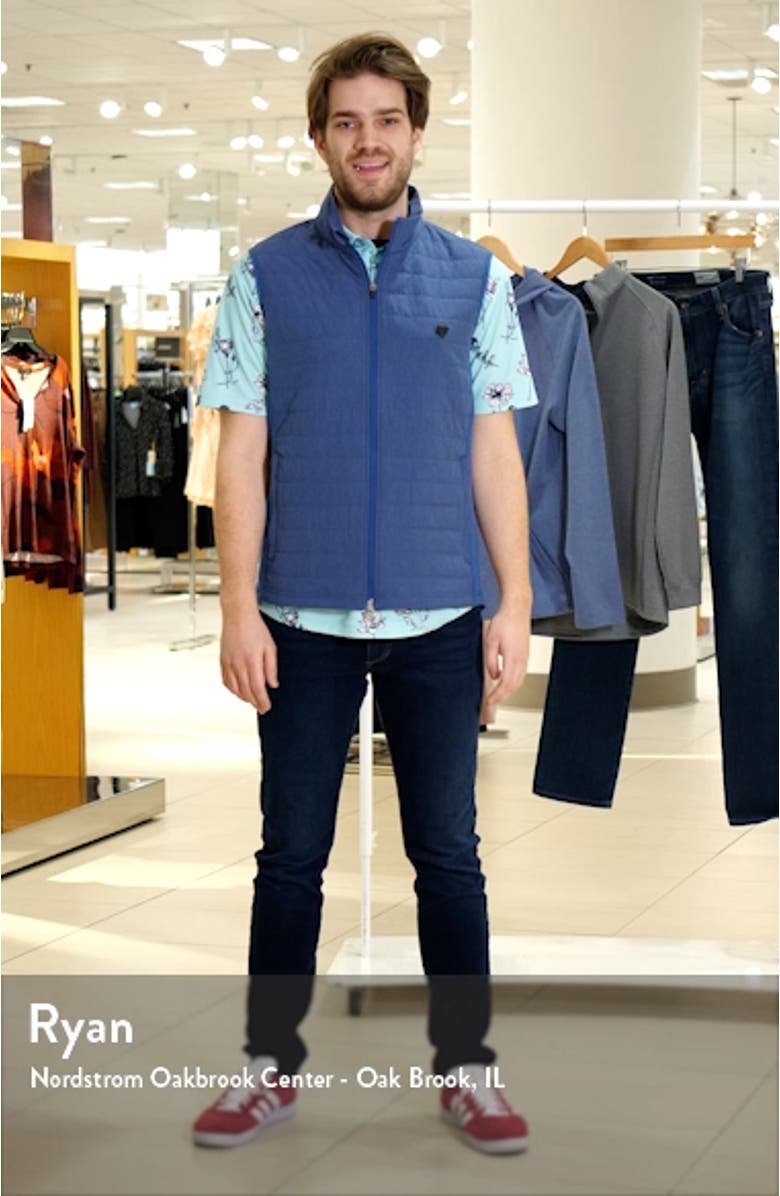 Warren Quilted Waterproof Golf Vest, sales video thumbnail